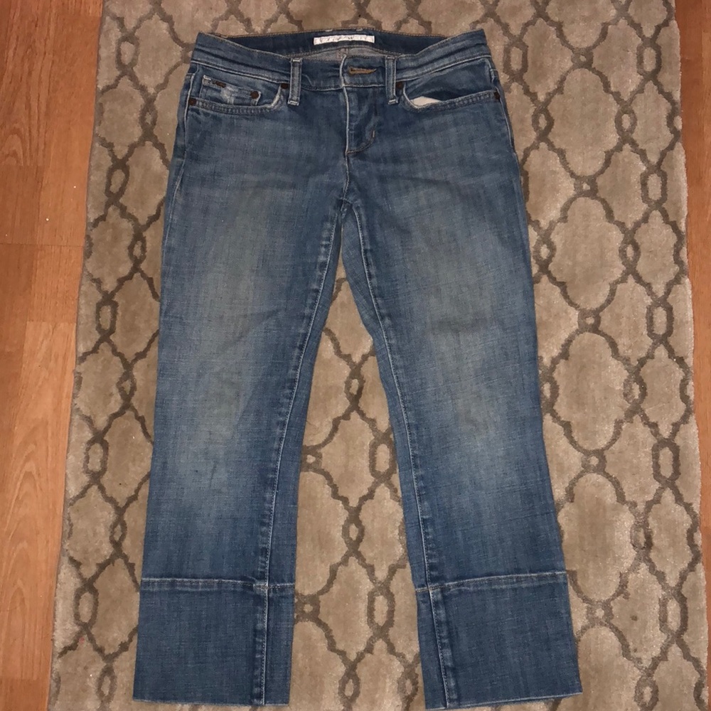 Joe’s jeans socialite kicker Capri 25